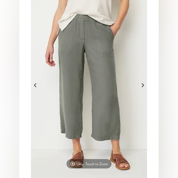 J.Jill Linen-Blend Wide-Leg Pant - Picture 1 of 5
